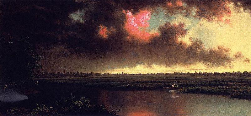 Martin Johnson Heade On the San Sebastian River, Florida china oil painting image